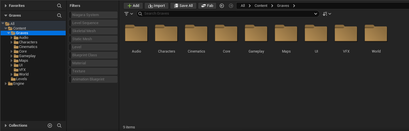 Content Root Folders