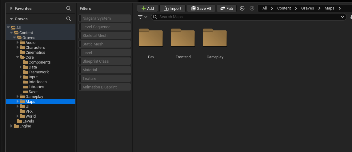 Maps Folder Structure