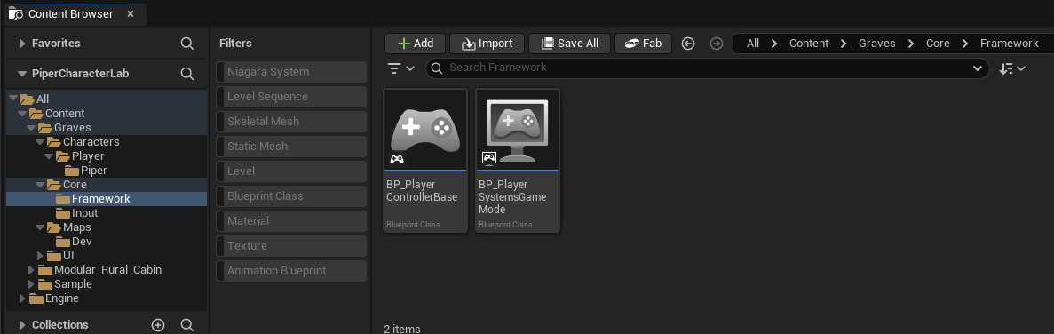 Reusable Framework Assets